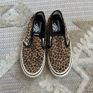 Cheetah print Vans